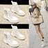 Chelsea Lace-Up Ankle Martin Boots